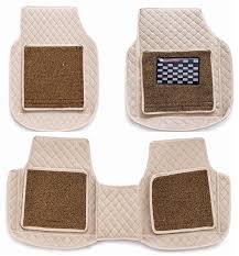 7D Premium Universal Leatherette Car Floor Mats (Set of 5)